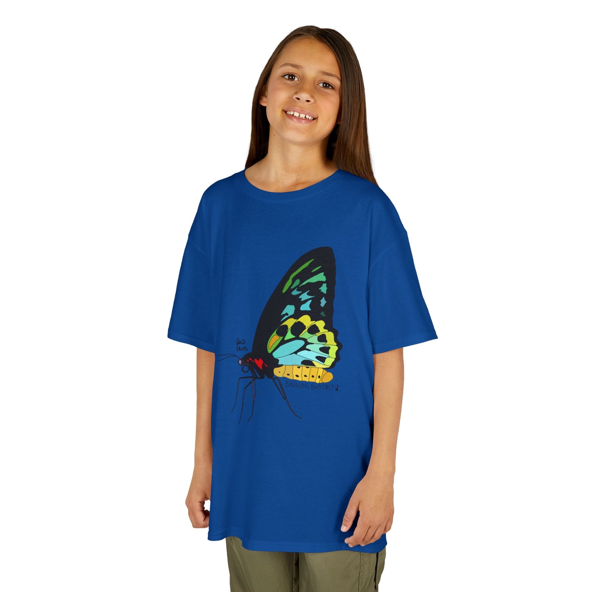Birdwing Butterfly | Kids Heavy Cotton™ Tee Printify