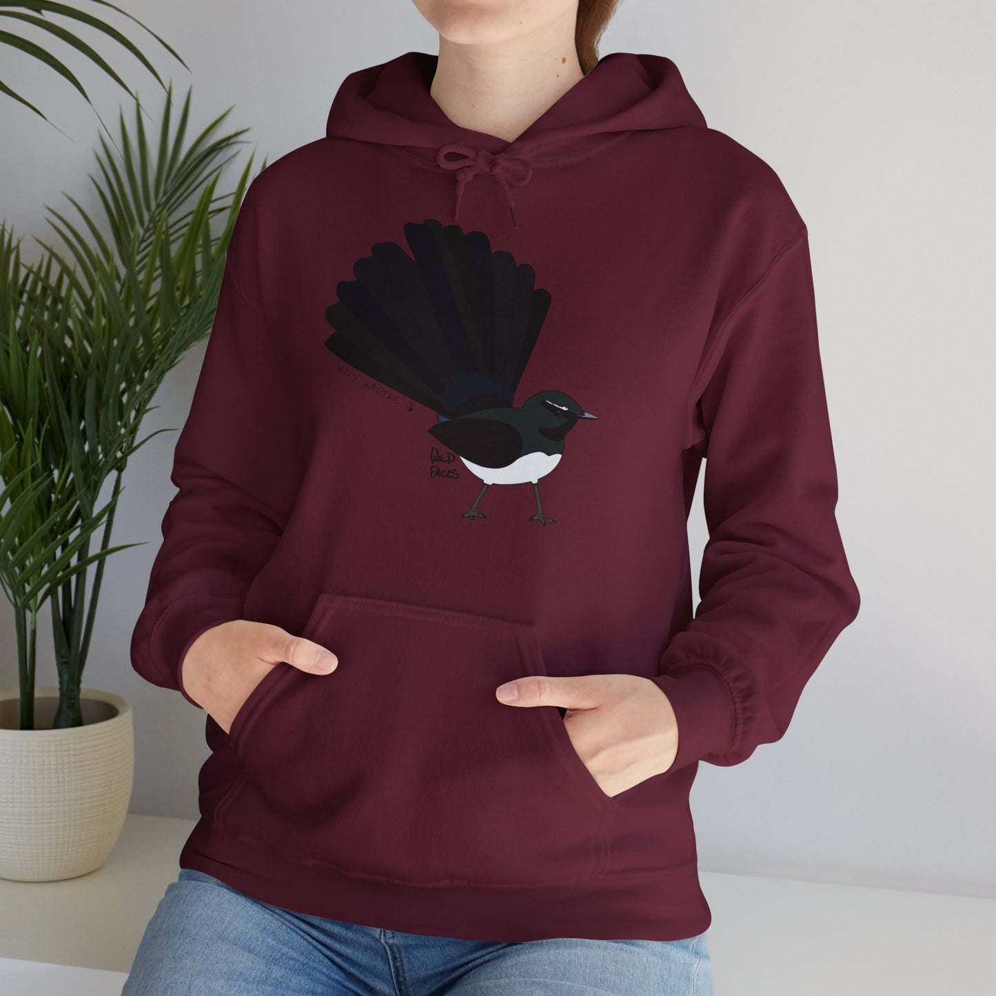 Willy Wagtail | Unisex Heavy Blend™ Hooded Sweatshirt