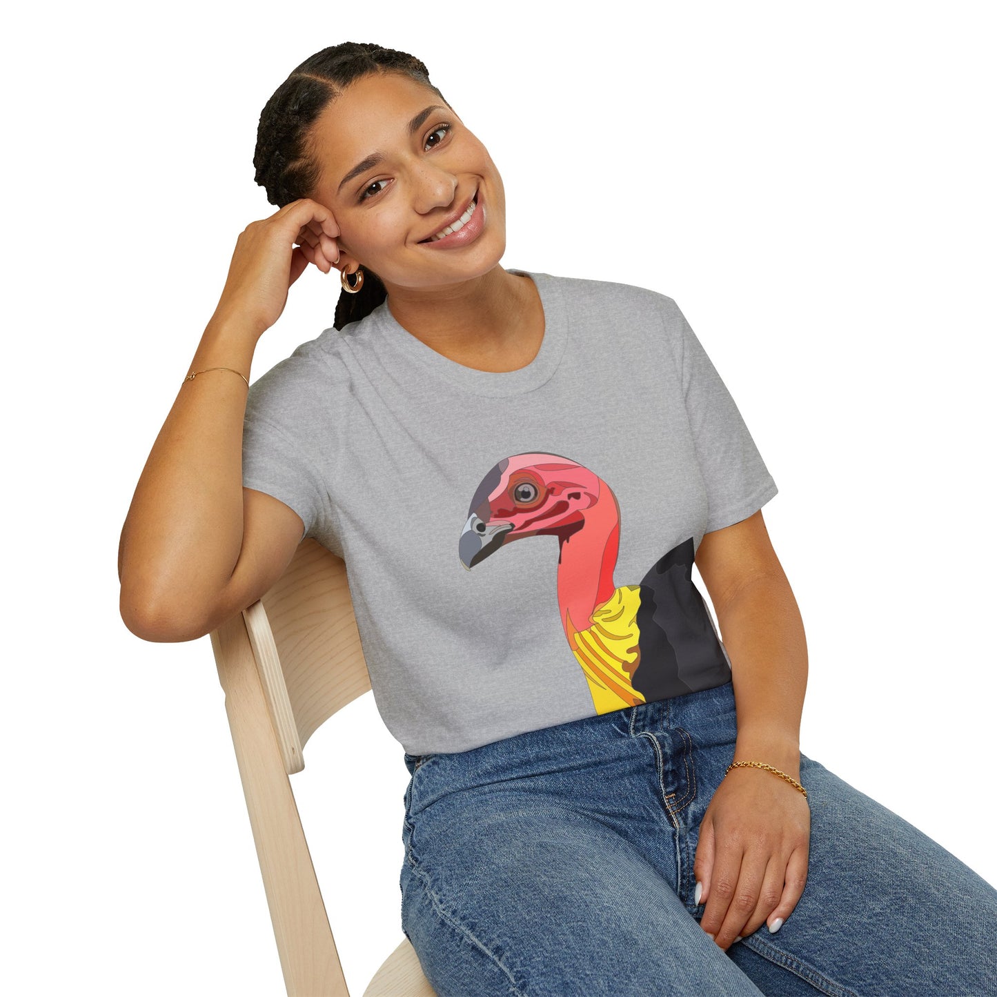 Australian Brushturkey - Unisex Softstyle T-Shirt