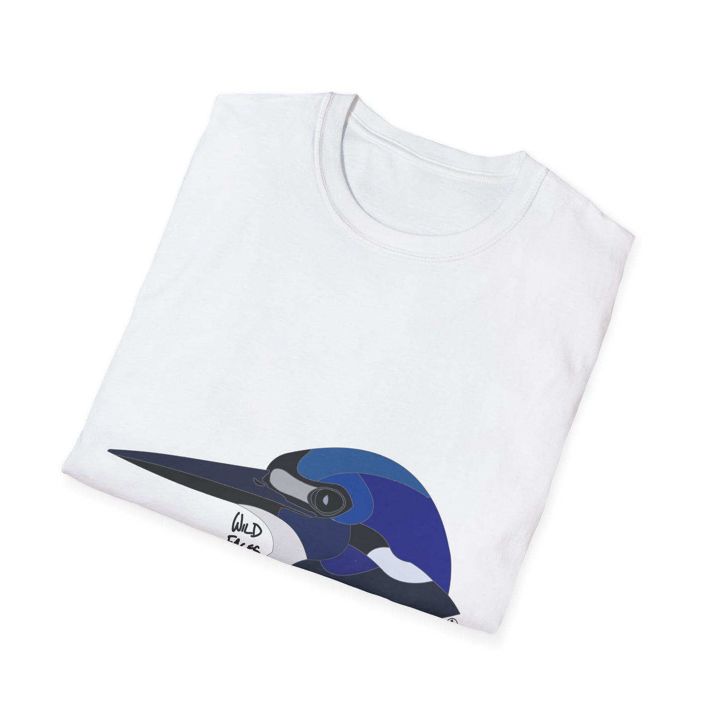 Forest Kingfisher - Unisex Softstyle T-Shirt Printify