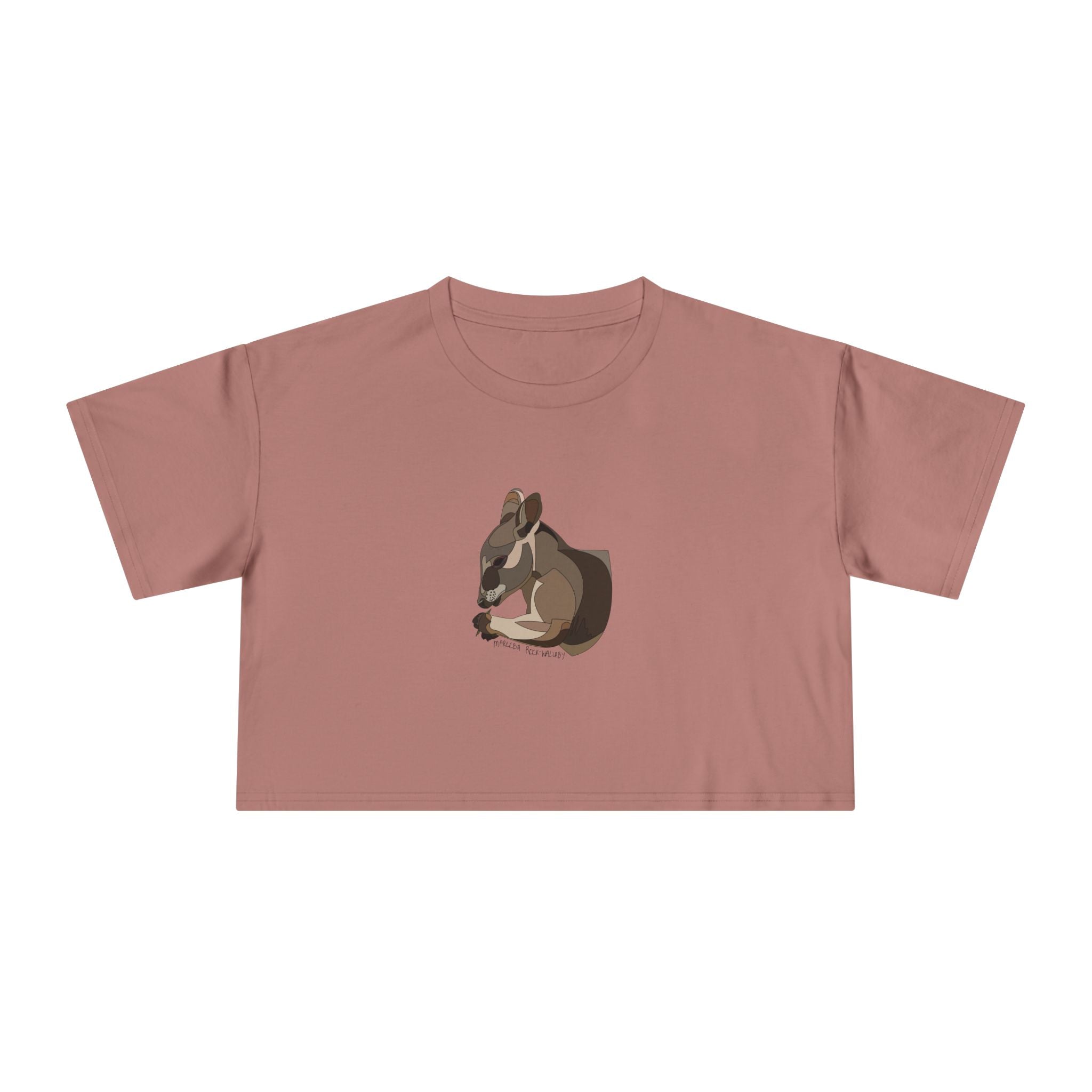 Mareeba Rock-wallaby- Women's Crop Tee