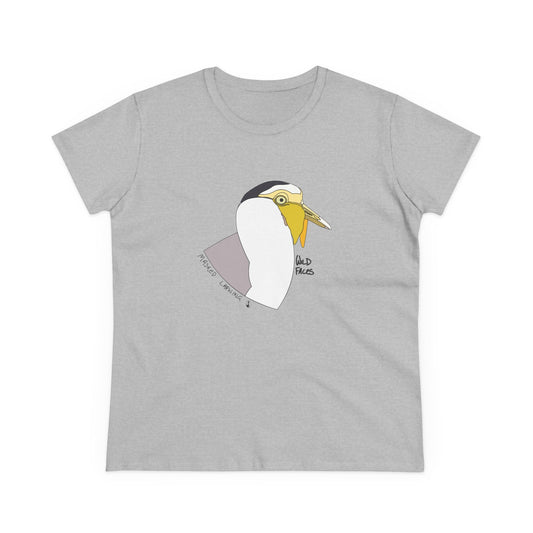 Masked Lapwing - Women's Midweight Cotton Tee Printify