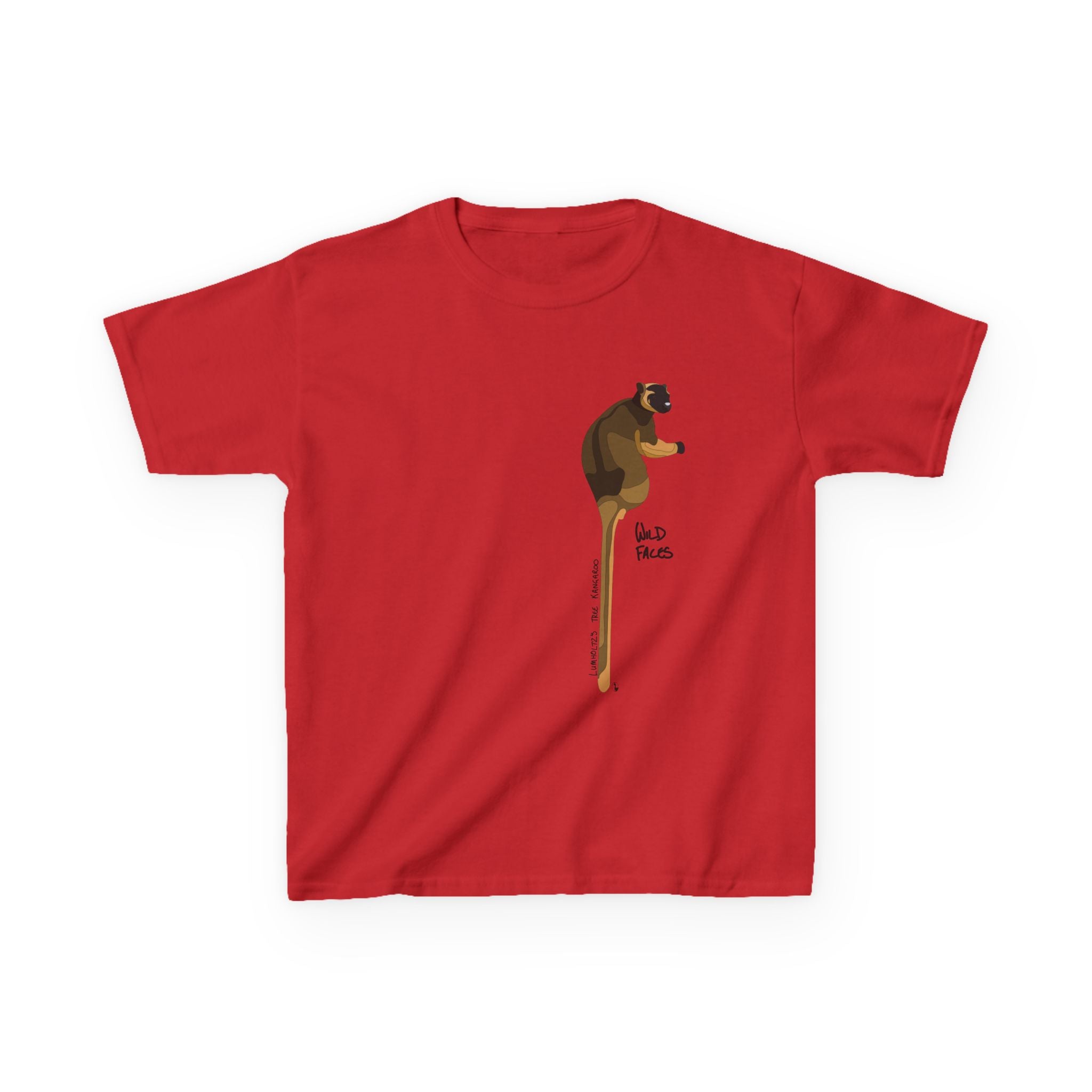 Lumholtz's Tree Kangaroo | Kids Heavy Cotton™ Tee Printify