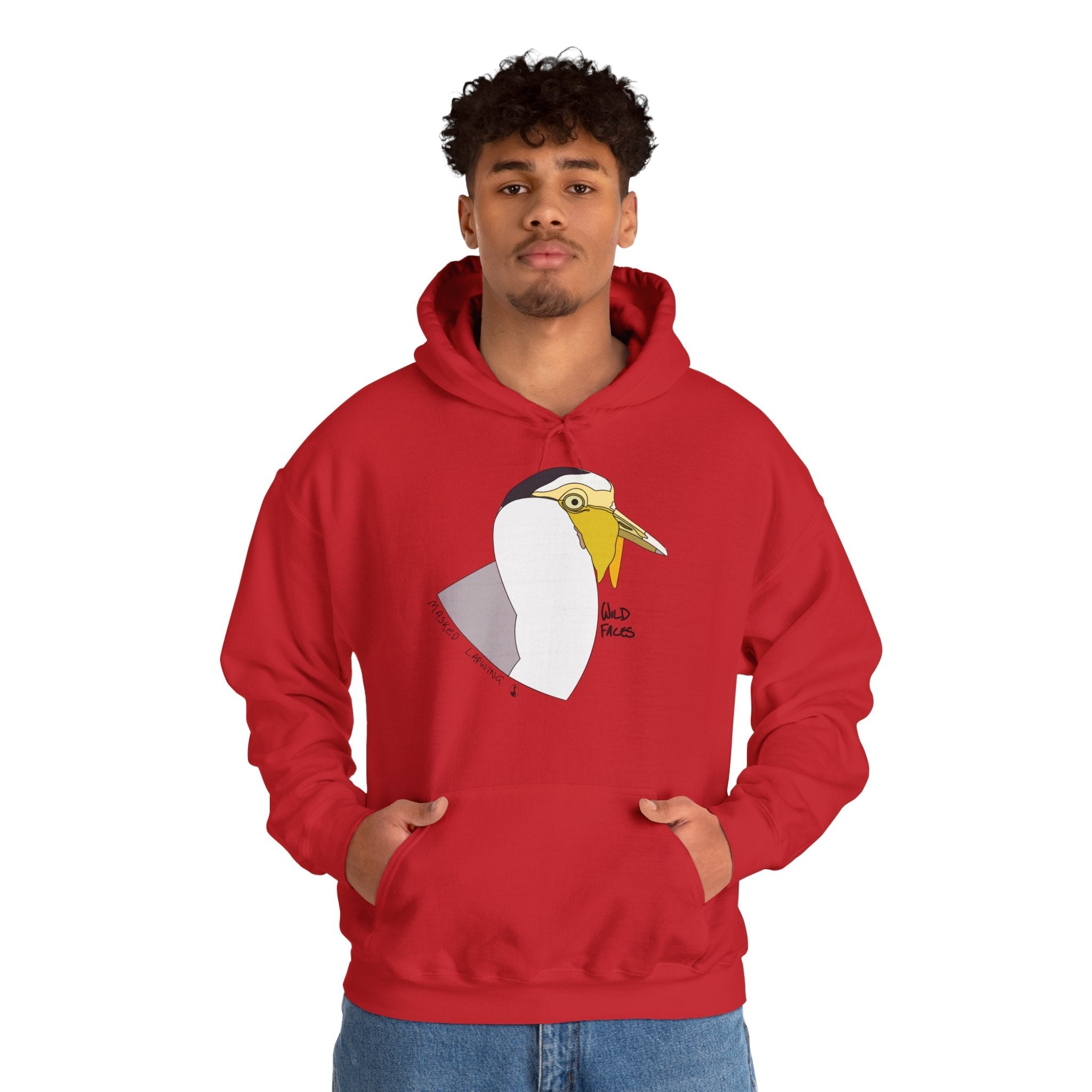 Masked Lapwing | Unisex Heavy Blend™ Hooded Sweatshirt Printify
