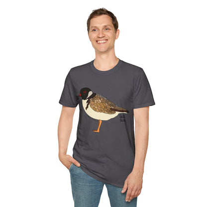 Hooded Plover - Unisex Softstyle T-Shirt