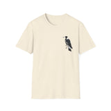 Australian Magpie - Small design - Unisex Softstyle T-Shirt