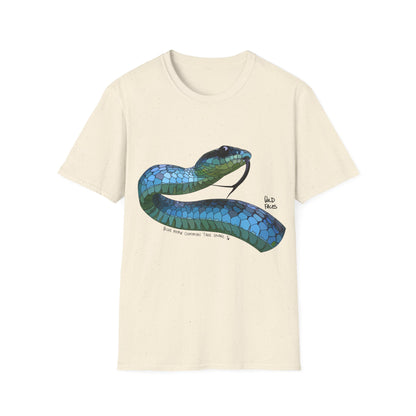 Blue Phase Common Tree-Snake - Unisex Softstyle T-Shirt