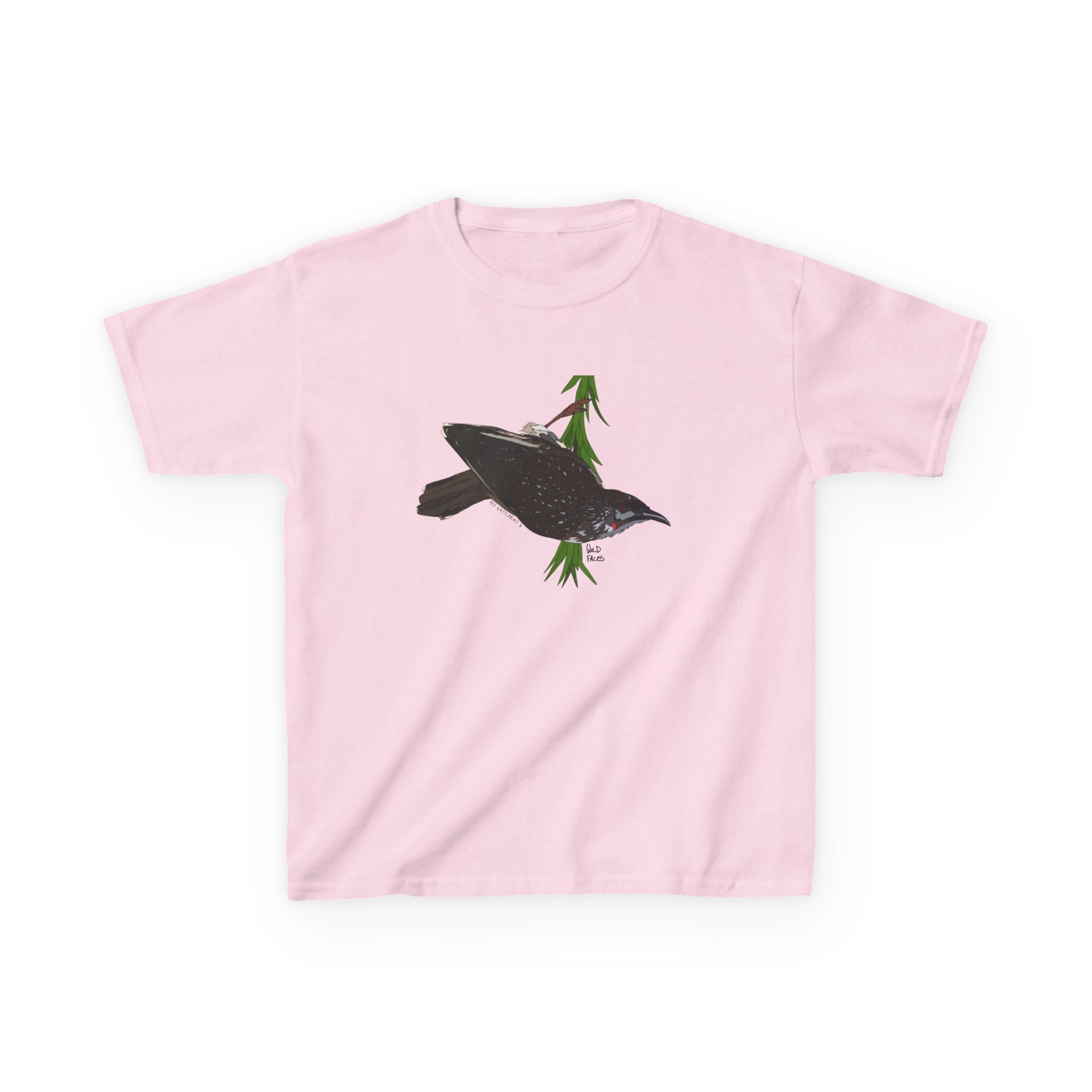 Red Wattlebird | Kids Heavy Cotton™ Tee