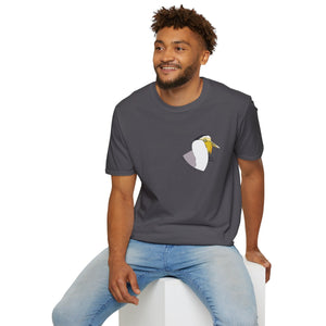 Masked Lapwing - Small design - Unisex Softstyle T-Shirt Printify