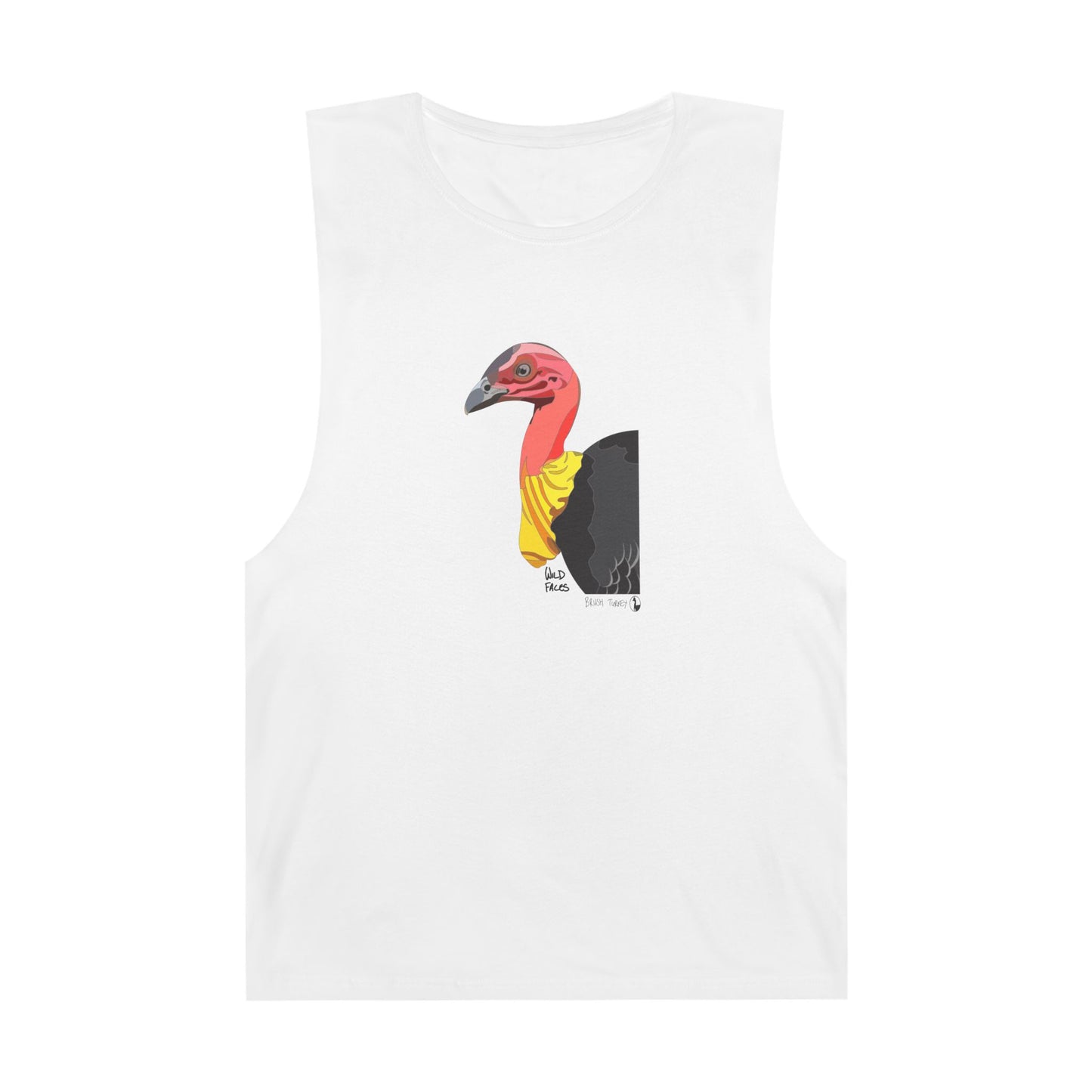 Australian Brushturkey - Unisex Barnard Tank