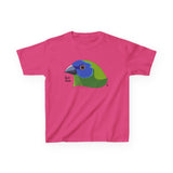 Blue-faced Parrotfinch | Kids Heavy Cotton™ Tee Printify