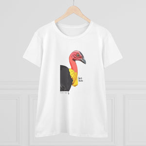 Australian Brush-turkey - Women's Midweight Cotton Tee Printify