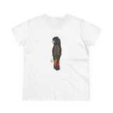 Red-tailed Black Cockatoo - Women's Midweight Cotton Tee