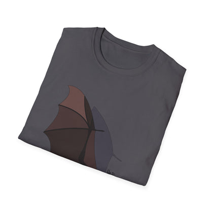 Spectacled Flying Fox (in flight) - Unisex Softstyle T-Shirt