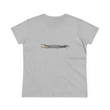 Saltwater Crocodile - Women's Midweight Cotton Tee Printify