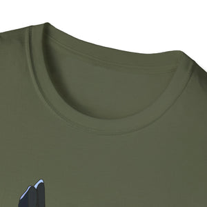 Blue-faced Honeyeater - Unisex Softstyle T-Shirt Printify