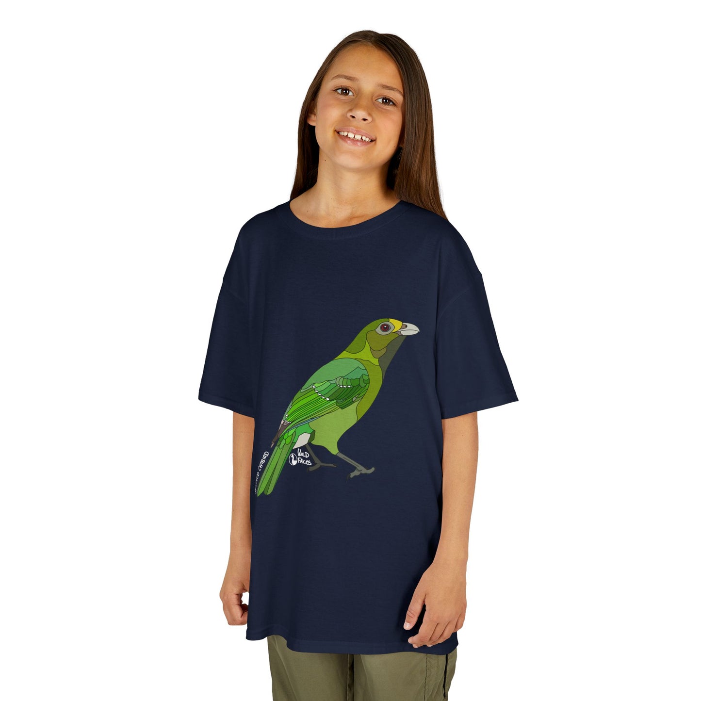 Spotted Catbird | Kids Heavy Cotton™ Tee