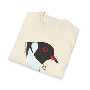 Hooded Plover Head- Unisex Softstyle T-Shirt Printify
