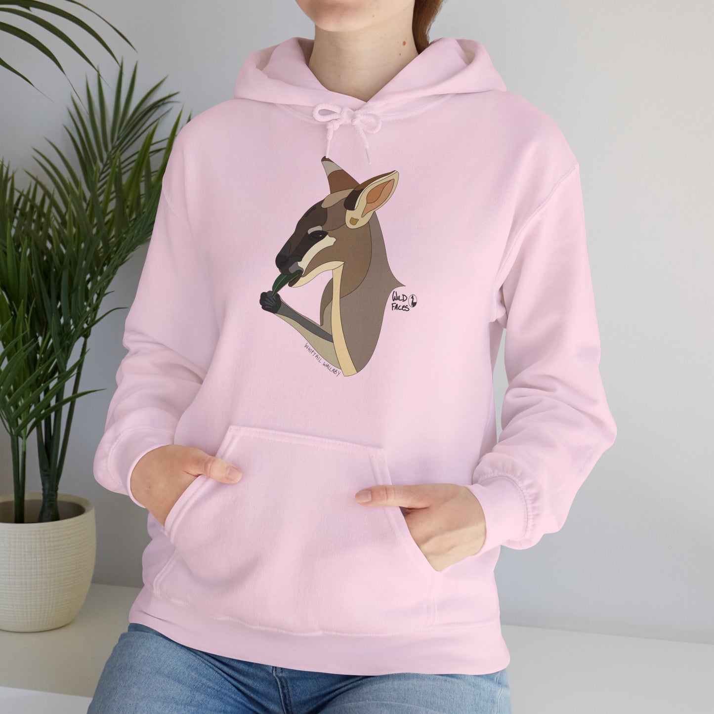 Whiptail Wallaby | Unisex Heavy Blend™ Hooded Sweatshirt