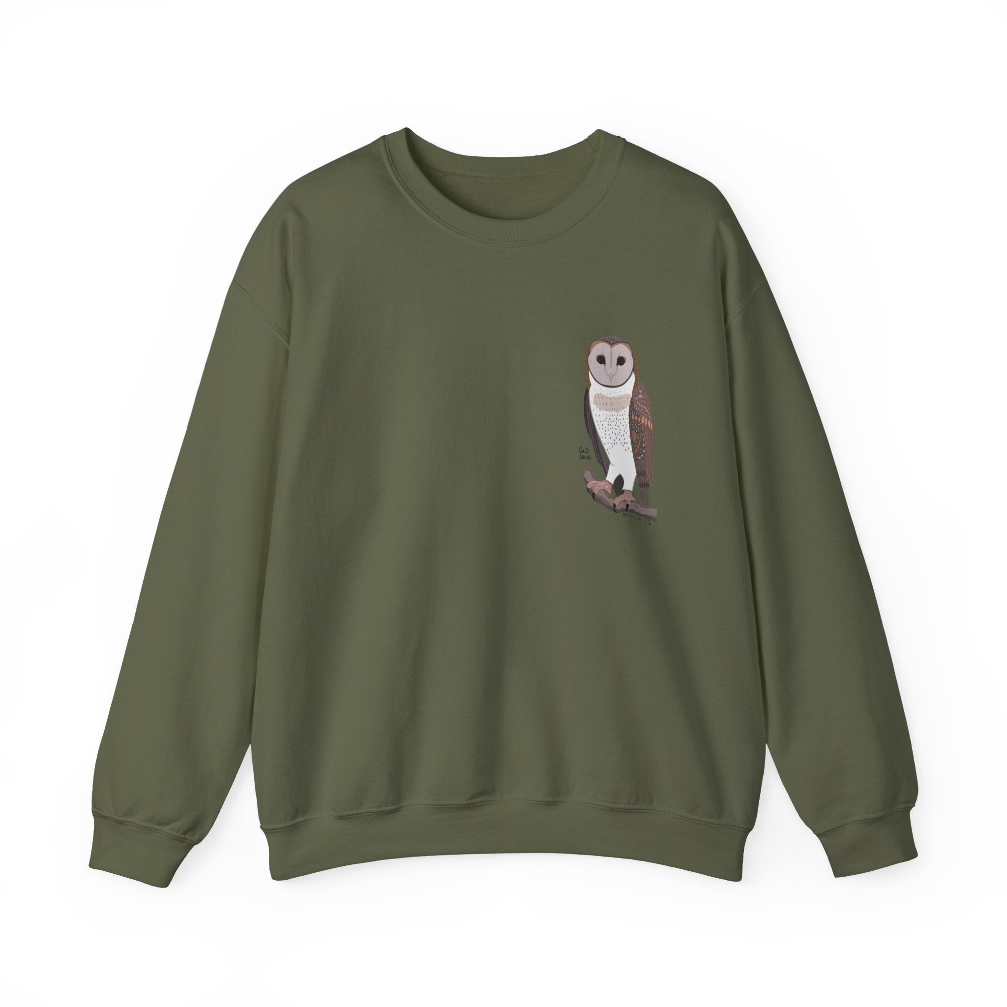 Masked Owl | Unisex Heavy Blend™ Crewneck