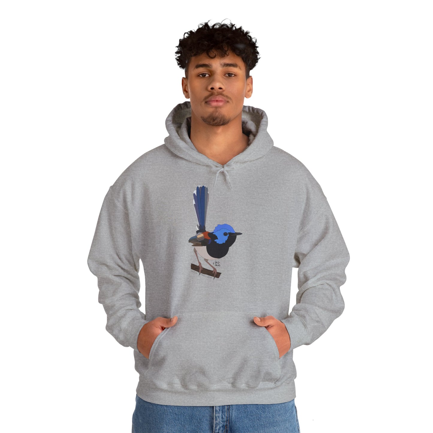 Lovely Fairywren | Unisex Heavy Blend™ Hooded Sweatshirt