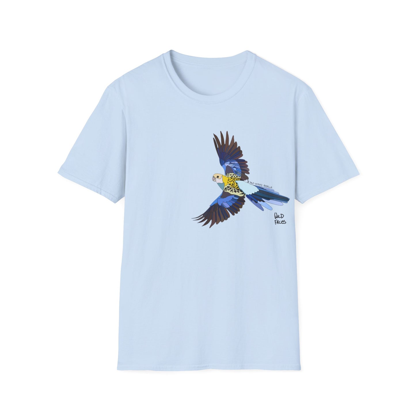 Pale-headed Rosella - Unisex Softstyle T-Shirt