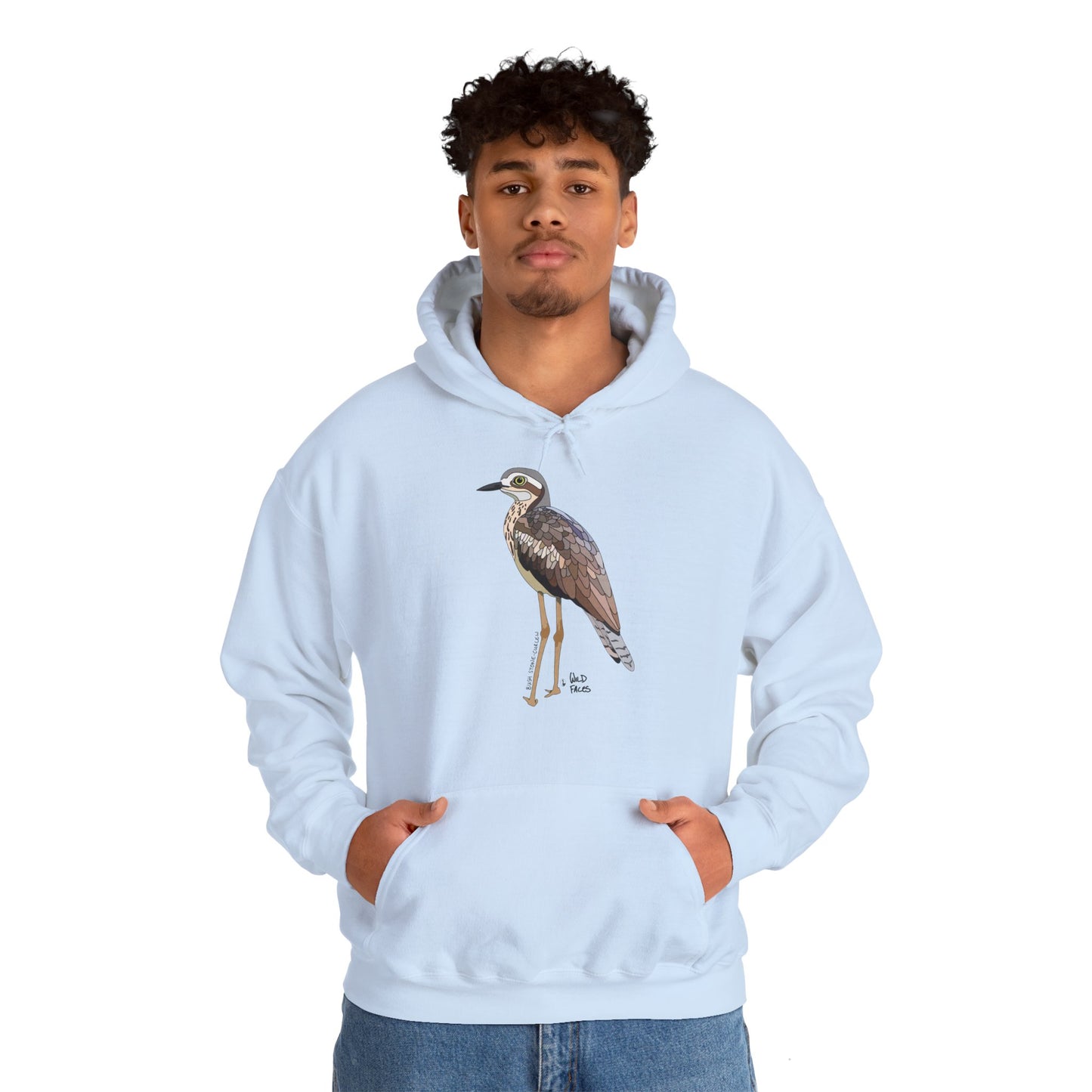 Bush-stone Curlew | Unisex Heavy Blend™ Hooded Sweatshirt