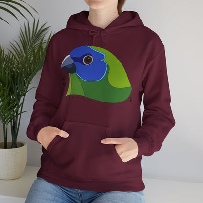 Blue-faced Parrotfinch | Unisex Heavy Blend™ Hooded Sweatshirt