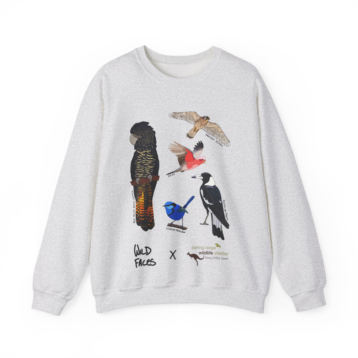 Birds of the Darling Ranges 1 | Unisex Heavy Blend™ Crewneck