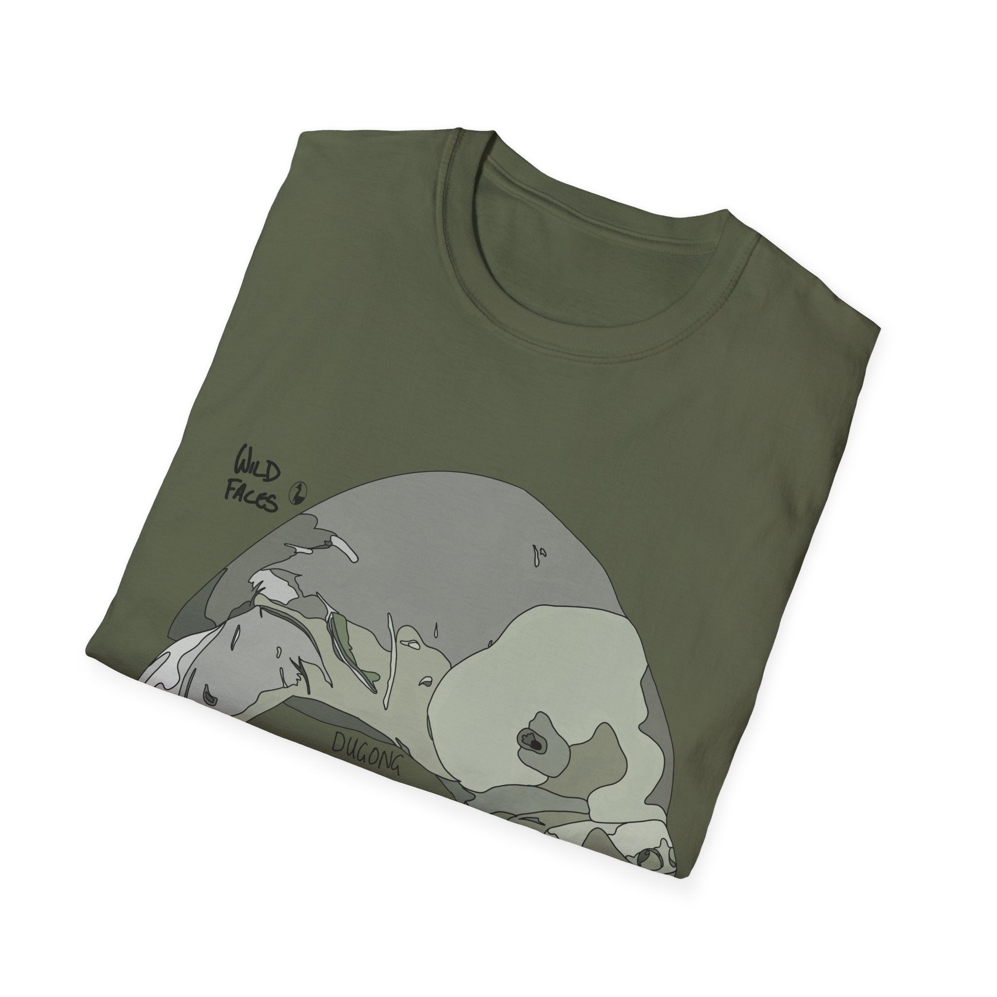 Dugong - Unisex Softstyle T-Shirt Printify