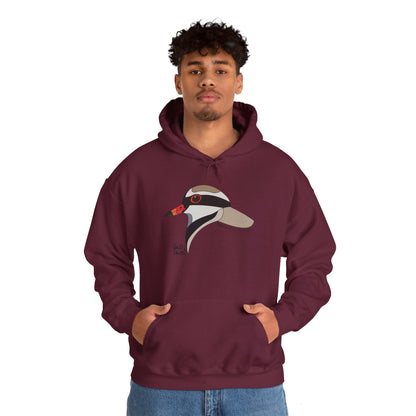 Black-fronted Dotterel | Unisex Heavy Blend™ Hooded Sweatshirt