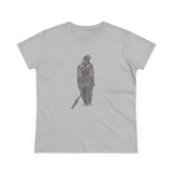 Wedge-tailed Eagle (pastel design) - Women's Midweight Cotton Tee Printify