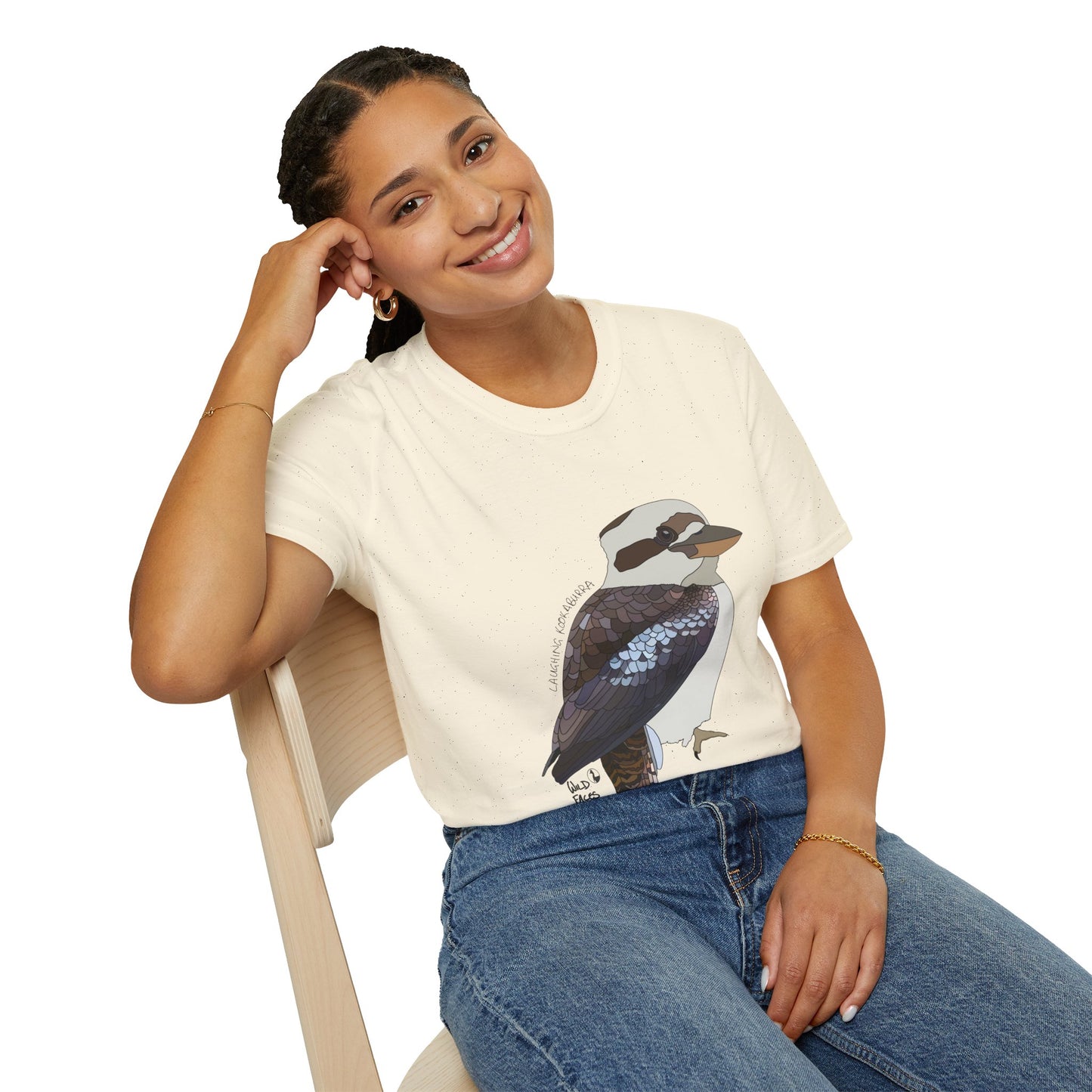 Laughing Kookaburra - Unisex Softstyle T-Shirt