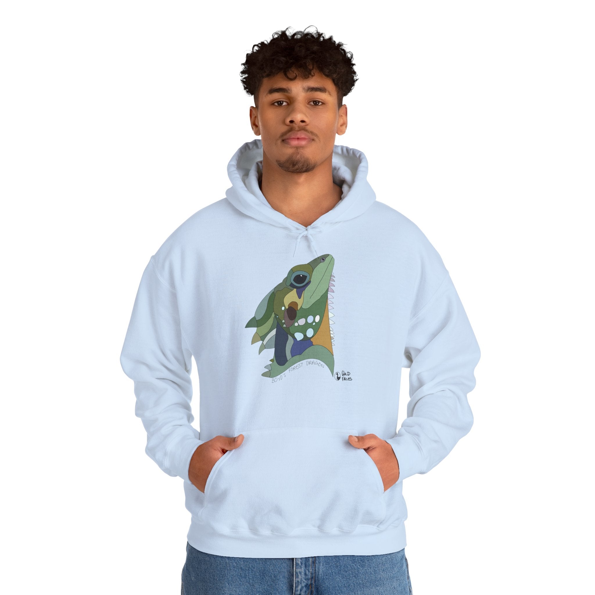 Boyd's Forest Dragon | Unisex Heavy Blend™ Hooded Sweatshirt Printify