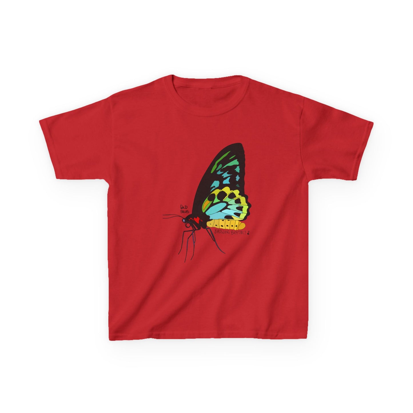 Birdwing Butterfly | Kids Heavy Cotton™ Tee