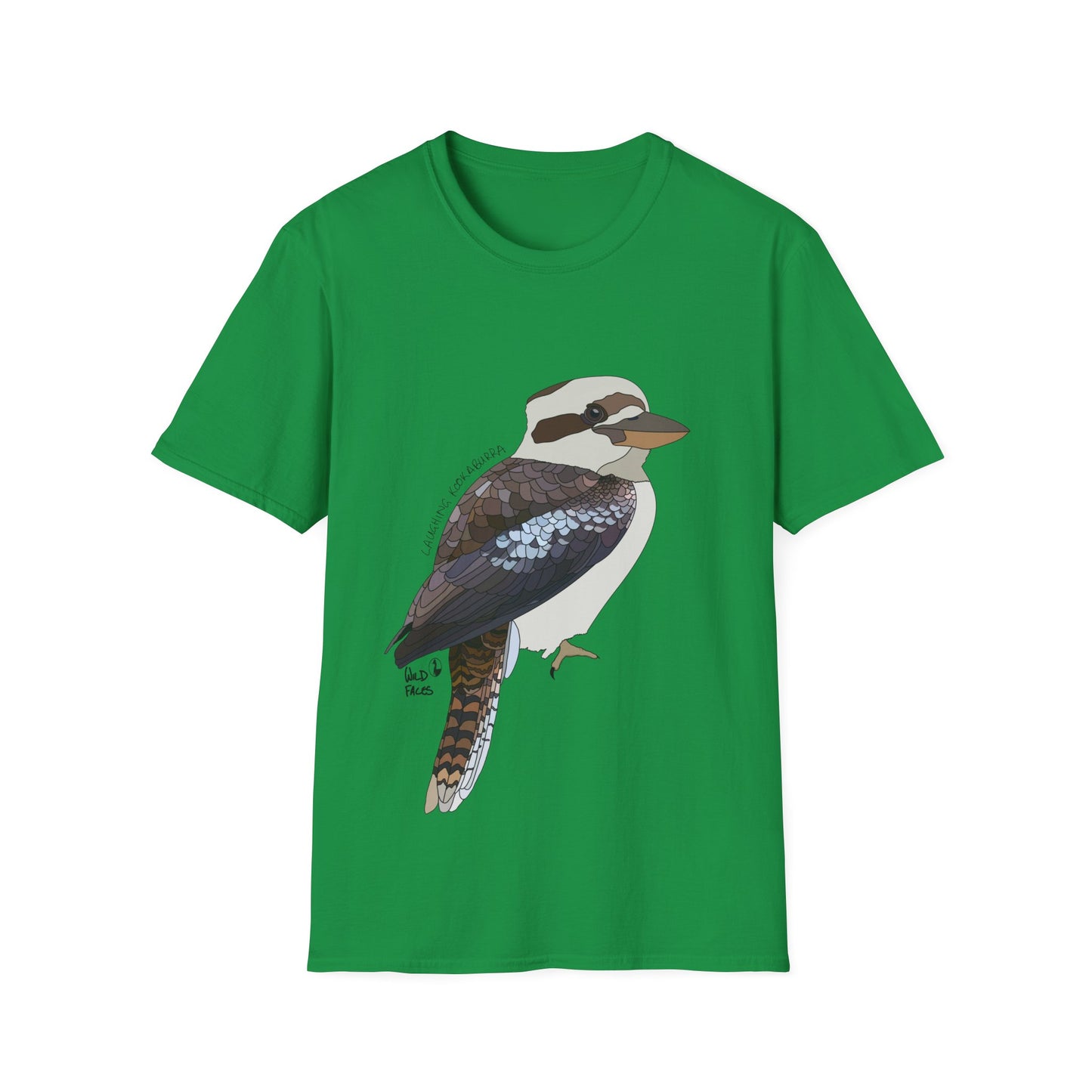 Laughing Kookaburra - Unisex Softstyle T-Shirt