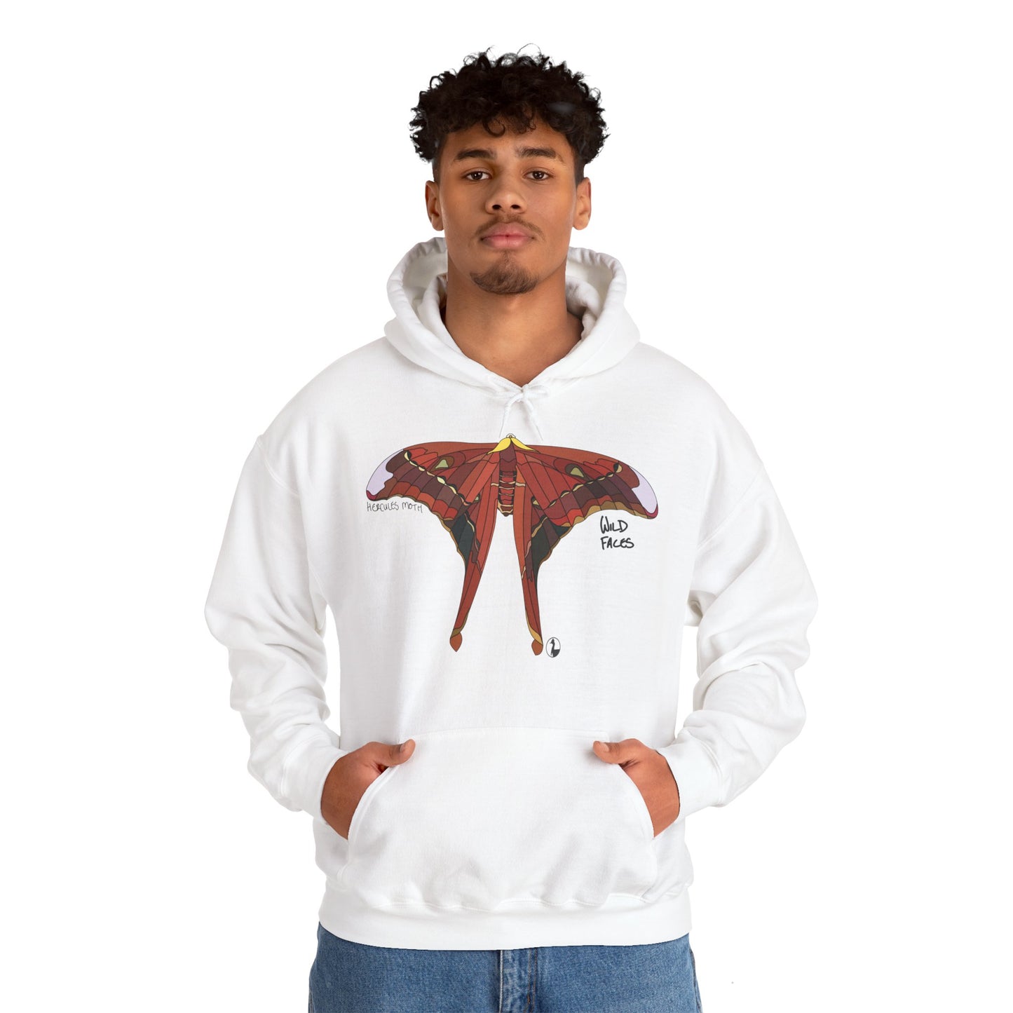 Hercules Moth | Unisex Heavy Blend™ Hooded Sweatshirt