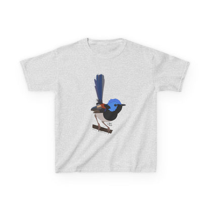 Lovely Fairywren | Kids Heavy Cotton™ Tee