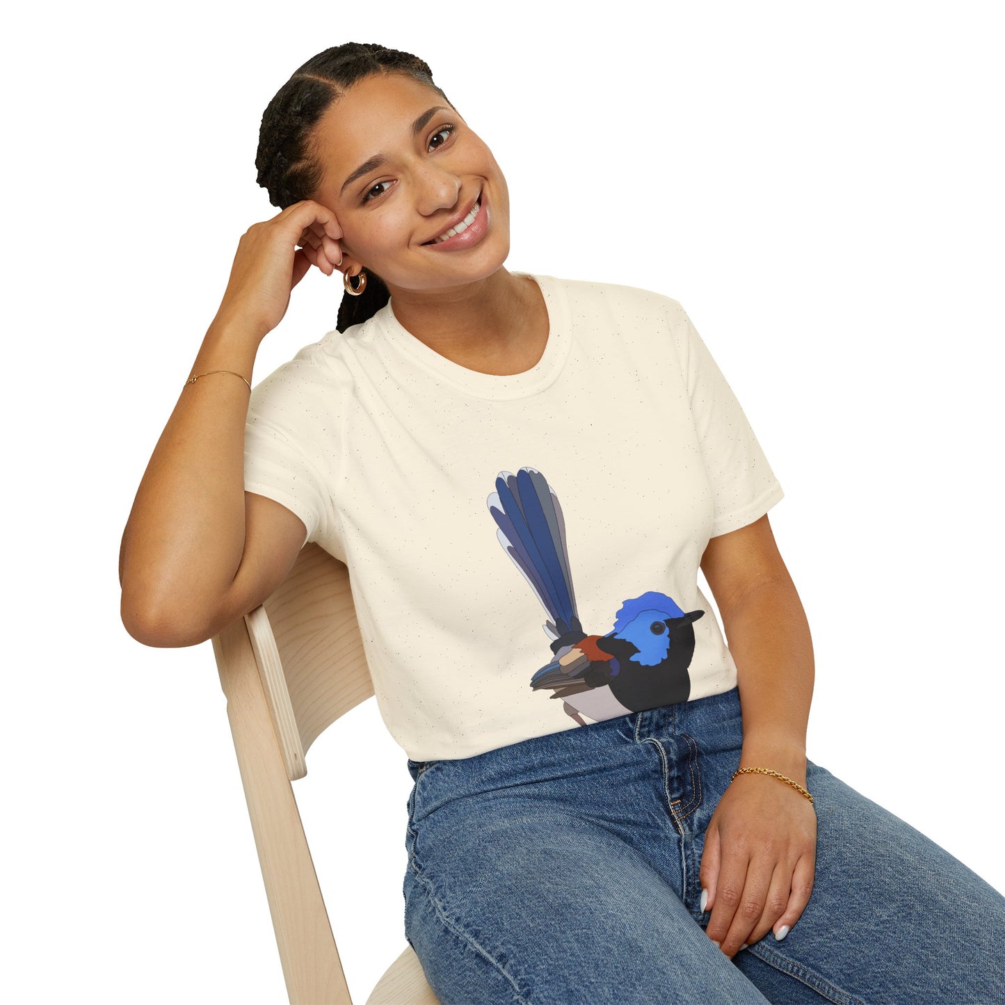 Lovely Fairy-wren - Unisex Softstyle T-Shirt