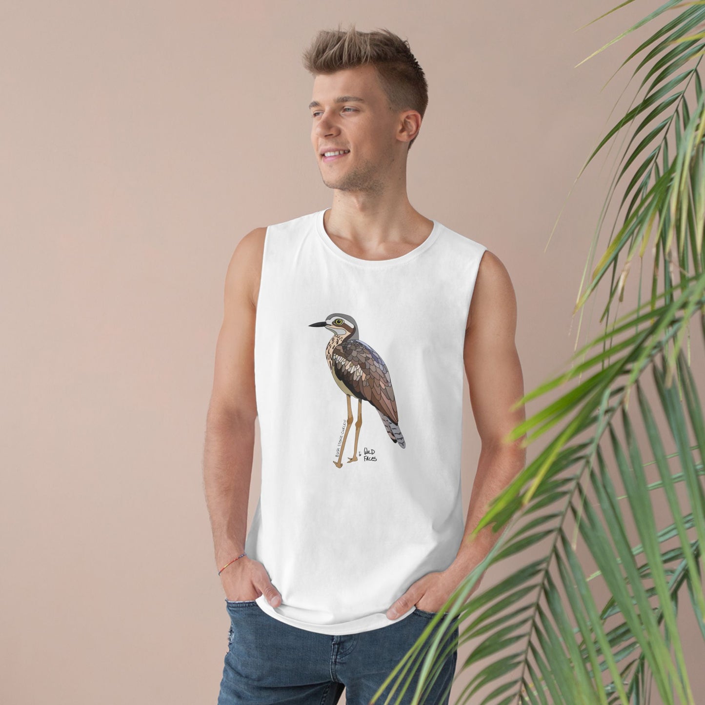 Bush-stone Curlew - Unisex Barnard Tank