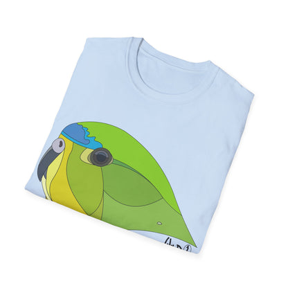 Orange-bellied Parrot - Unisex Softstyle T-Shirt