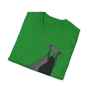 Yellow-bellied Sheath-tailed Bat - Unisex Softstyle T-Shirt - Wild Faces