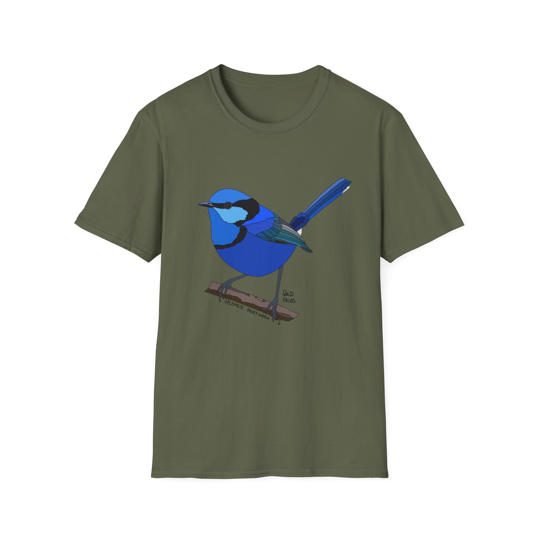 Splendid Fairy-wren - Unisex Softstyle T-Shirt