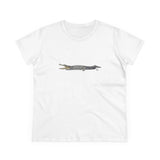 Saltwater Crocodile - Women's Midweight Cotton Tee Printify