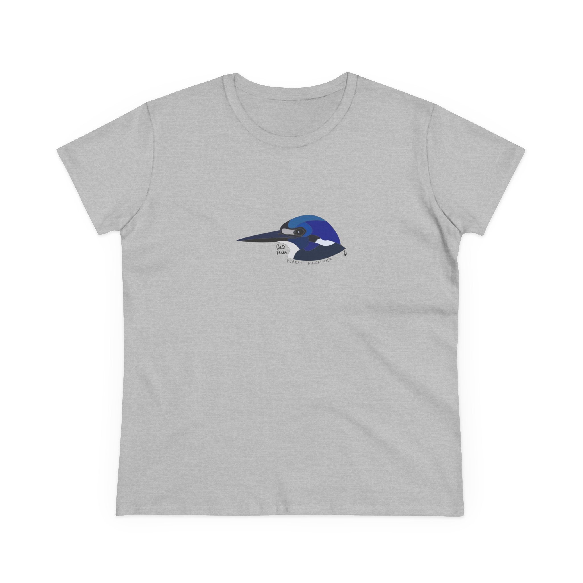 Forest Kingfisher - Women's Midweight Cotton Tee