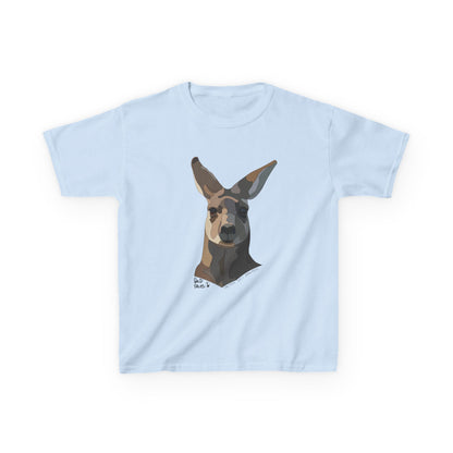 Eastern Grey Kangaroo | Kids Heavy Cotton™ Tee