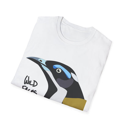 Blue-faced Honeyeater - Unisex Softstyle T-Shirt