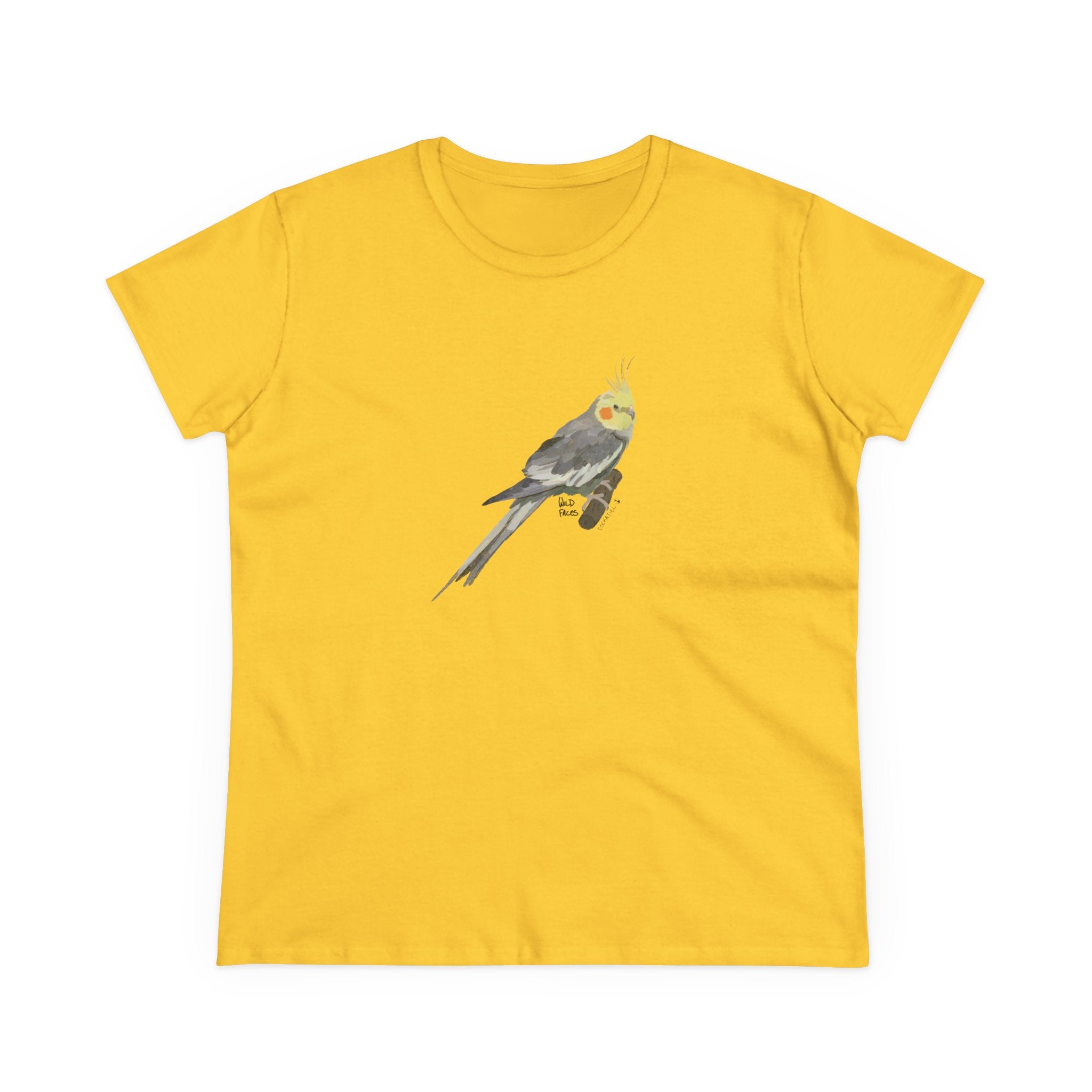 Cockatiel - Women's Midweight Cotton Tee