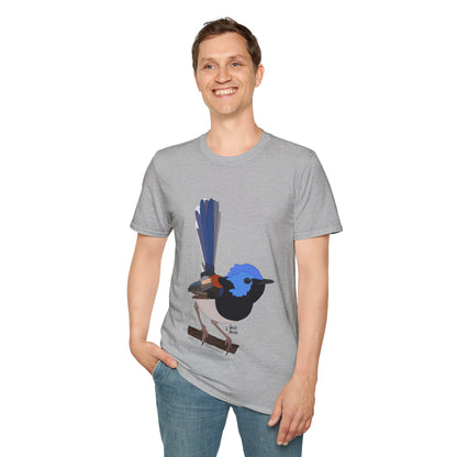 Lovely Fairy-wren - Unisex Softstyle T-Shirt