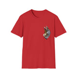 Frilled-neck Lizard - Small design - Unisex Softstyle T-Shirt Printify